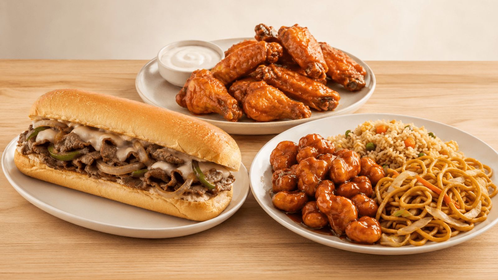 Sunny Hot Subs & Wings banner