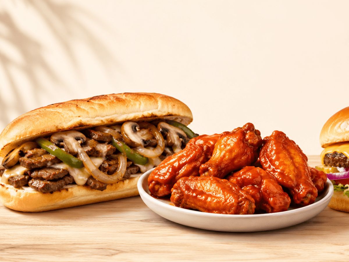 Sunny Hot Subs & Wings menu